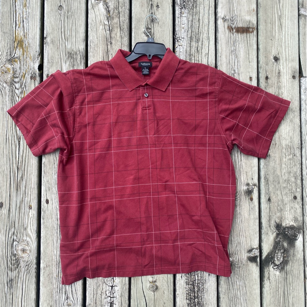 Van Heusen Burgundy Polo Shirt